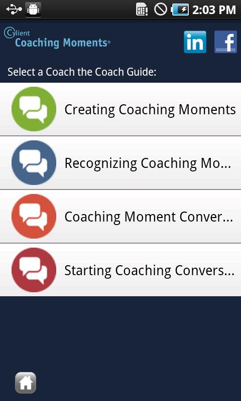 Coaching Moments Screen 3