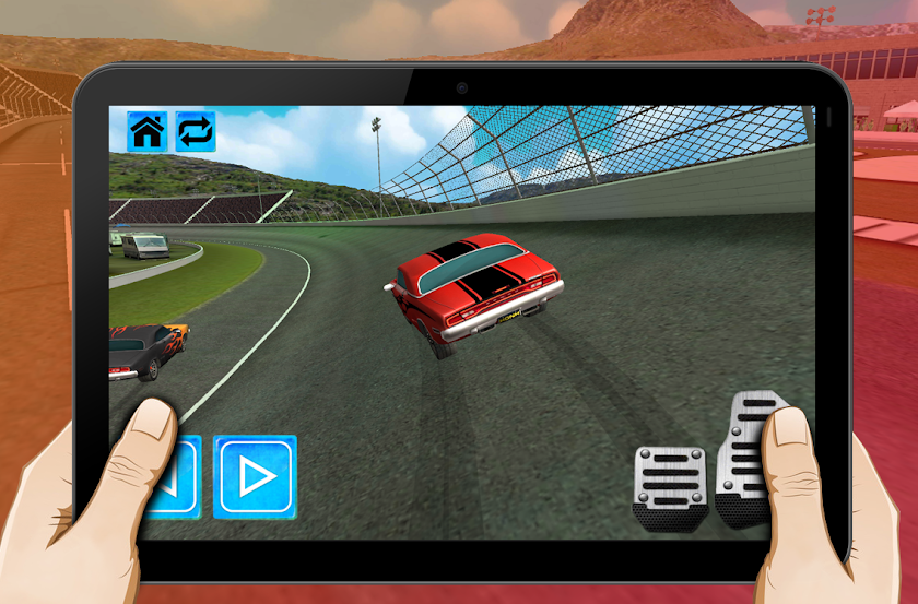Motorsports: Speedway Racing Screen 1