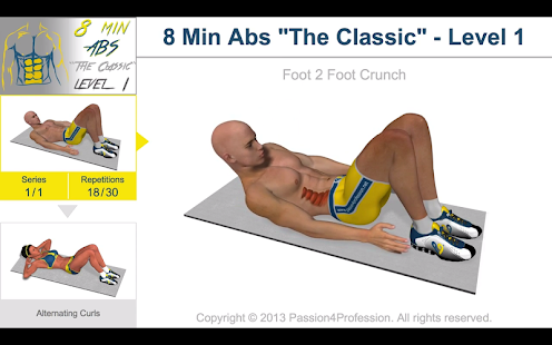 Download 8 Minutes Abs Workout For PC Windows and Mac apk screenshot 20