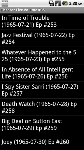 【免費音樂App】Theater Five Radio Show V. 05-APP點子