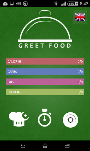 Сalorie counter Greet Food