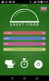 Сalorie counter Greet Food Screenshots 0