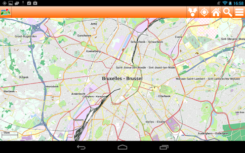 Brussels Offline mappa Map Screenshots 16