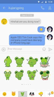 How to download GO SMS PRO SINBAWA STICKER patch 1.1 apk for bluestacks