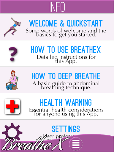 【免費健康App】BreatheX Breathing Exercises-APP點子