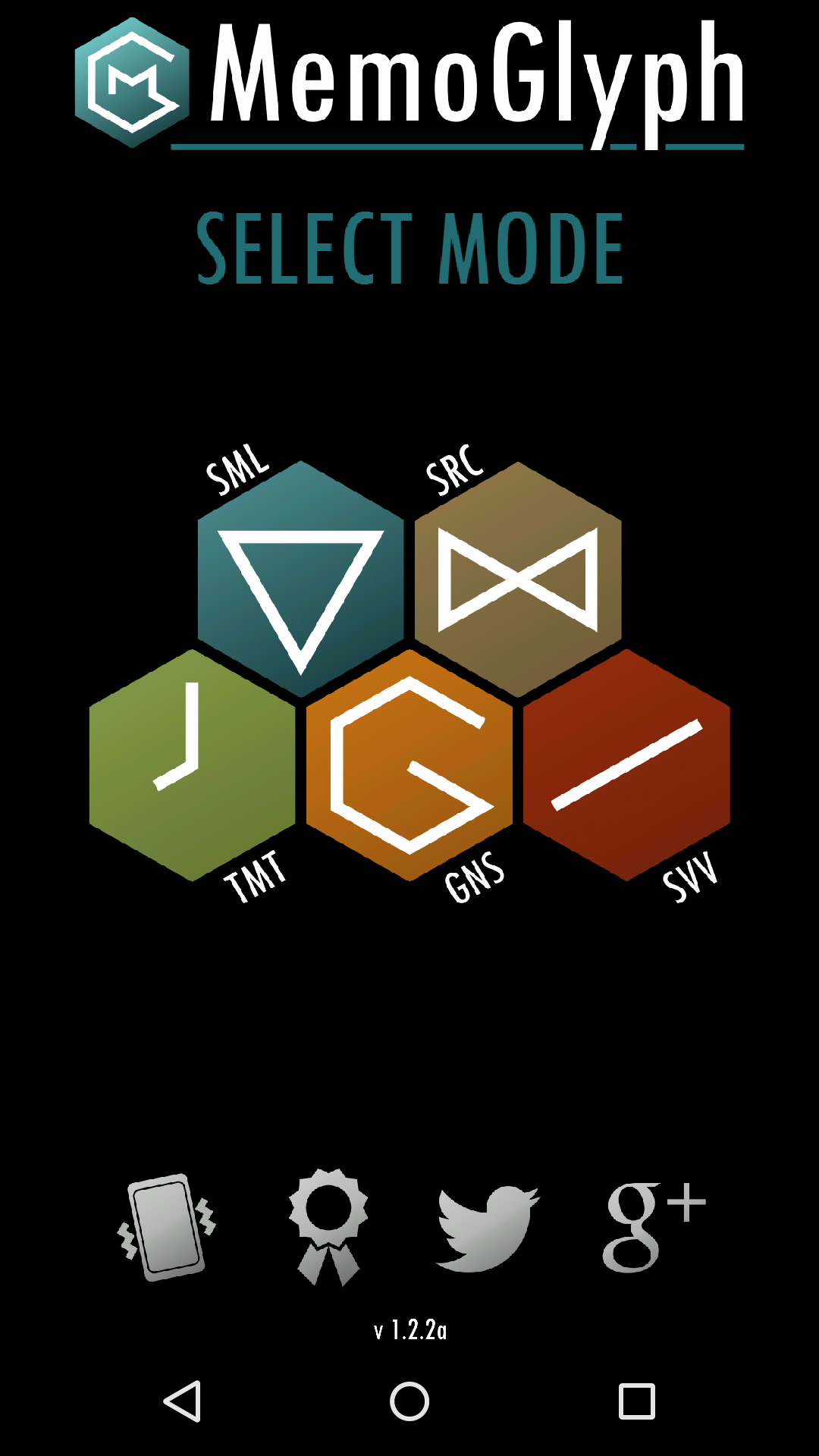 Android application Memo Glyph screenshort