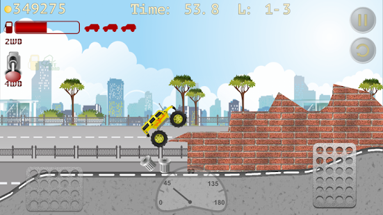 Free Download Monster truck hill racer APK