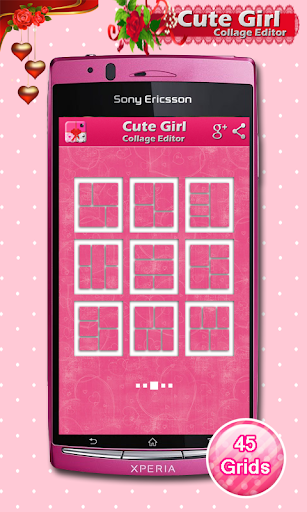 Cute Girl Collage Editor