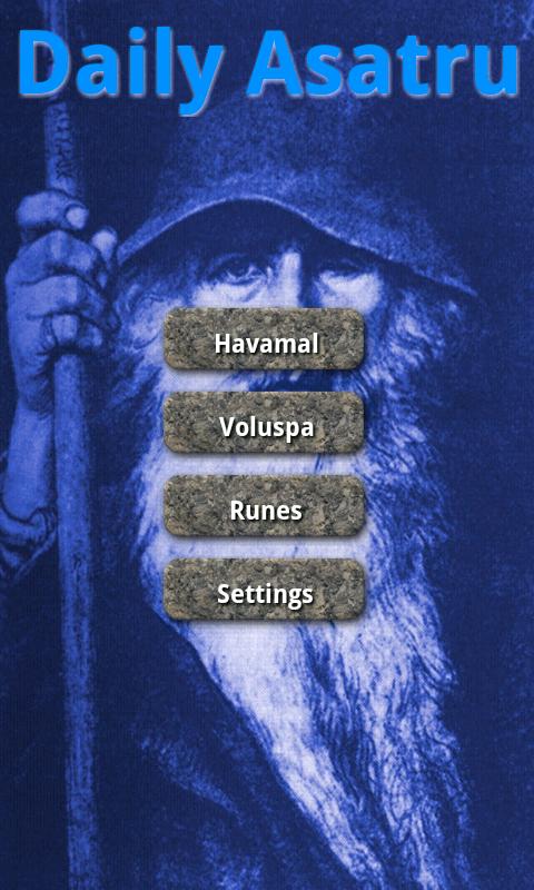 Android application Daily Asatru screenshort