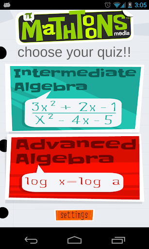 Algebra Advanced