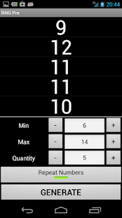 Free Random Numbers Generator Pro APK for Android