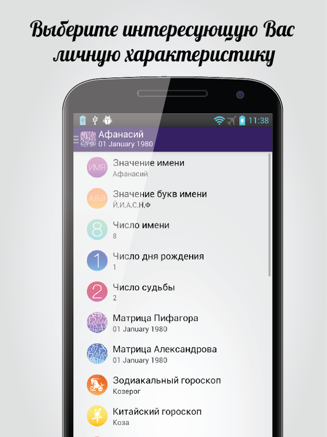 Вся нумерология 2 — приложение на Android