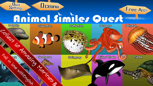 【免費教育App】Animal Similes Quiz Quest-APP點子