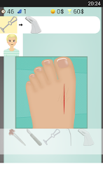 Foot Surgery Game poster 2