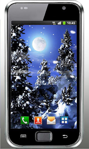 Winter Frost HD live wallpaper