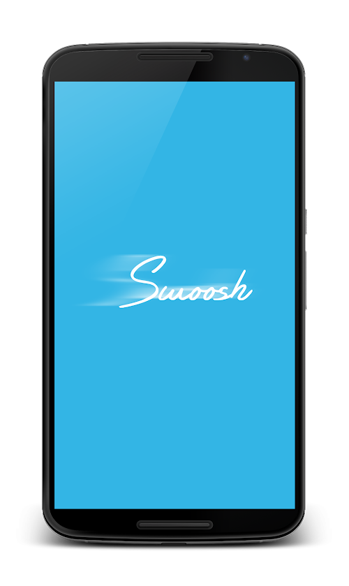 Android application Swoosh Presentation Control screenshort