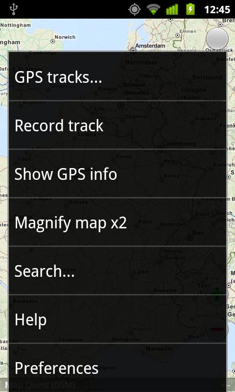 MapsOn: Offline Map Screen 3