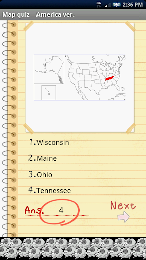 免費下載休閒APP|Map quiz America ver. app開箱文|APP開箱王