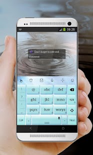 Bright Blue TouchPal Theme Screenshots 4