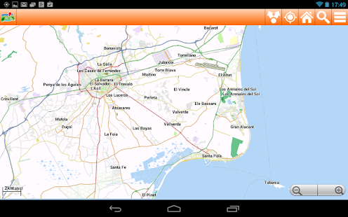 Alicante Offline mappa Map Screenshots 7