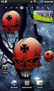 Skull IronCross doo-dad red Screenshots 0