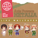 ヘタリアAxis Powers アイコンきせかえライブ壁紙 logo