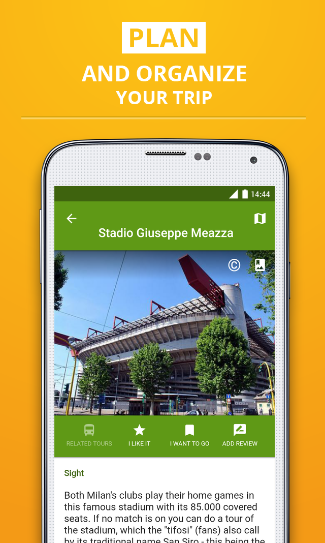 Milan Premium Guide Screen 3