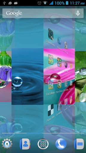 Water Drops Live Wallpaper