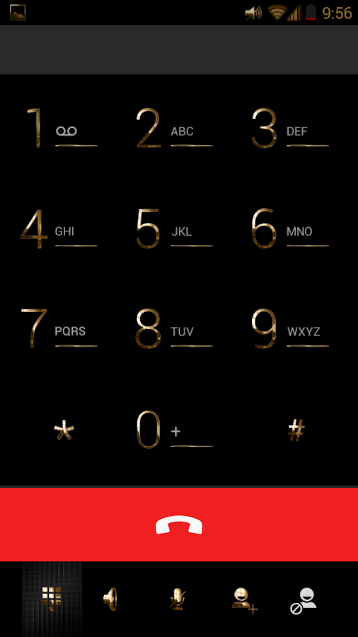 Luxurious Gold CM11 AOKP Theme - screenshot