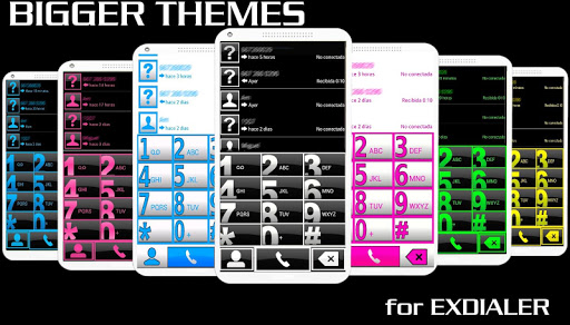 THEME BIG YELLOW FOR EXDIALER