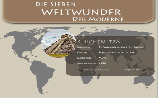 【免費教育App】Die 7 Weltwunder der Moderne-APP點子