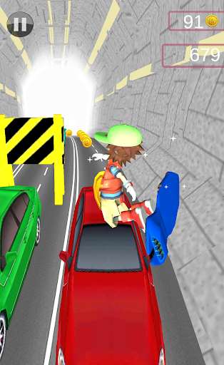 【免費休閒App】地鐵Hoverboard運行2-APP點子