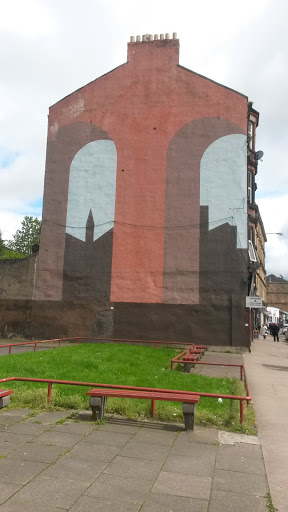Archway Gable end Mural