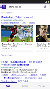 Yahoo Suche Screen 2