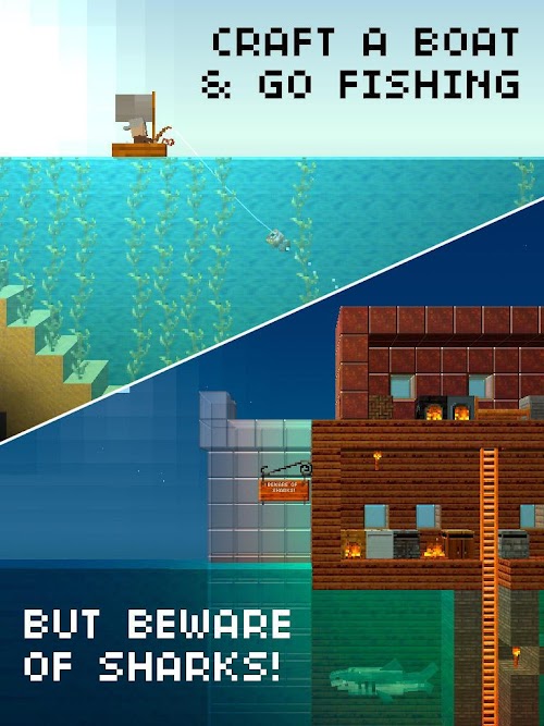 Android application The Blockheads screenshort