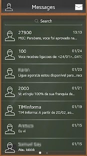 Chalkboard GO SMS Pro Theme Screenshots 2