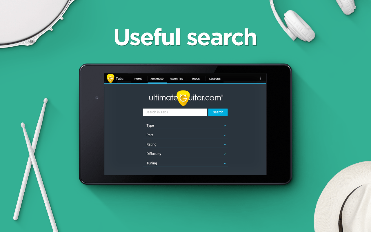   Ultimate Guitar Tabs & Chords- หน้าจอ 