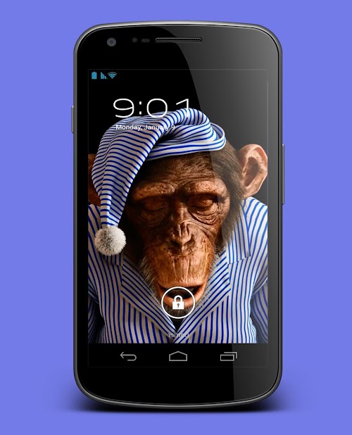 Android application 3D Monkey Live Wallpaper screenshort