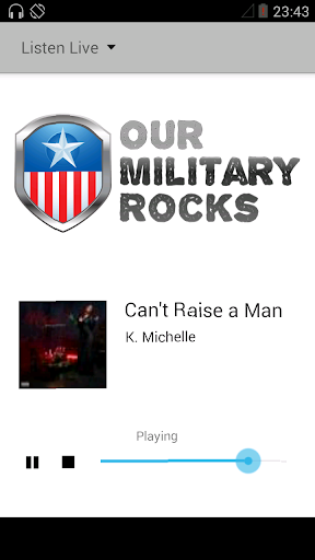 Our Military Rocks Radio App