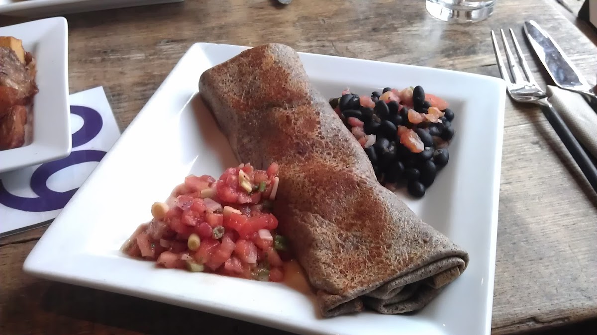 buckwheat breakfast burrito