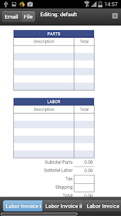 Labor Invoice Screenshots 2