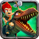 Caveman Dino Rush mobile app icon
