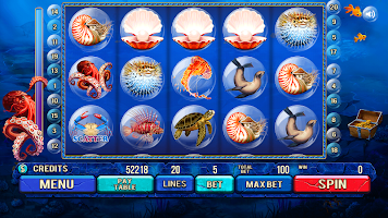 Captura de pantalla de Under The Sea - Slot Machine APK #1