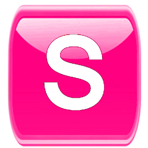 Pink /W Socialize for Facebook logo