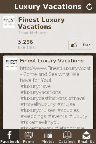 Luxury Vacations