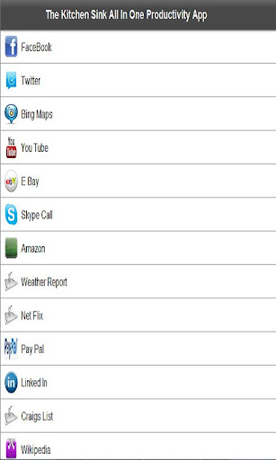 【免費生產應用App】Kitchen Sink-APP點子