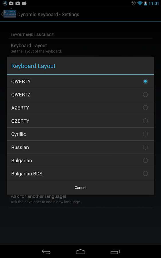 Dynamic Keyboard - Pro - screenshot