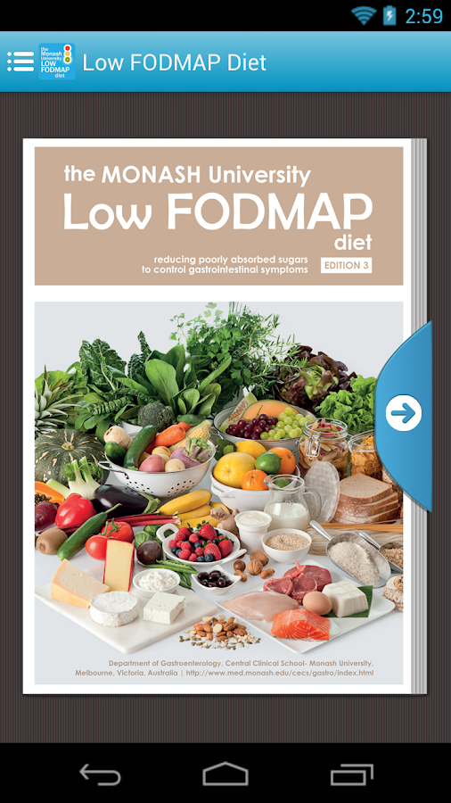 The Monash Uni Low FODMAP Diet Android Apps On Google Play