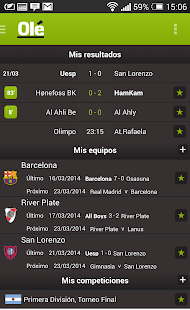 Resultados Ole Screenshots 2