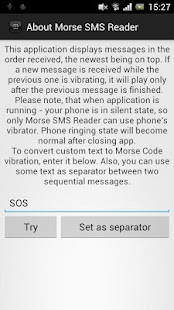 Free Morse SMS Reader APK